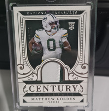 2025 Panini National Treasures Matthew Golden Rookie #CM-MGN Packers Football
