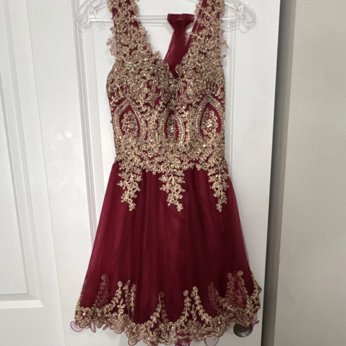 Lace Red Fit & Flare Dresses for Women for sale | eBay