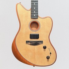 Fender American Acoustasonic Jazzmaster Acoustic-Electric Guitar - Natural