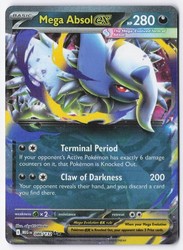 Mega Absol ex 086/132 Mega Evolution Double Rare Holo