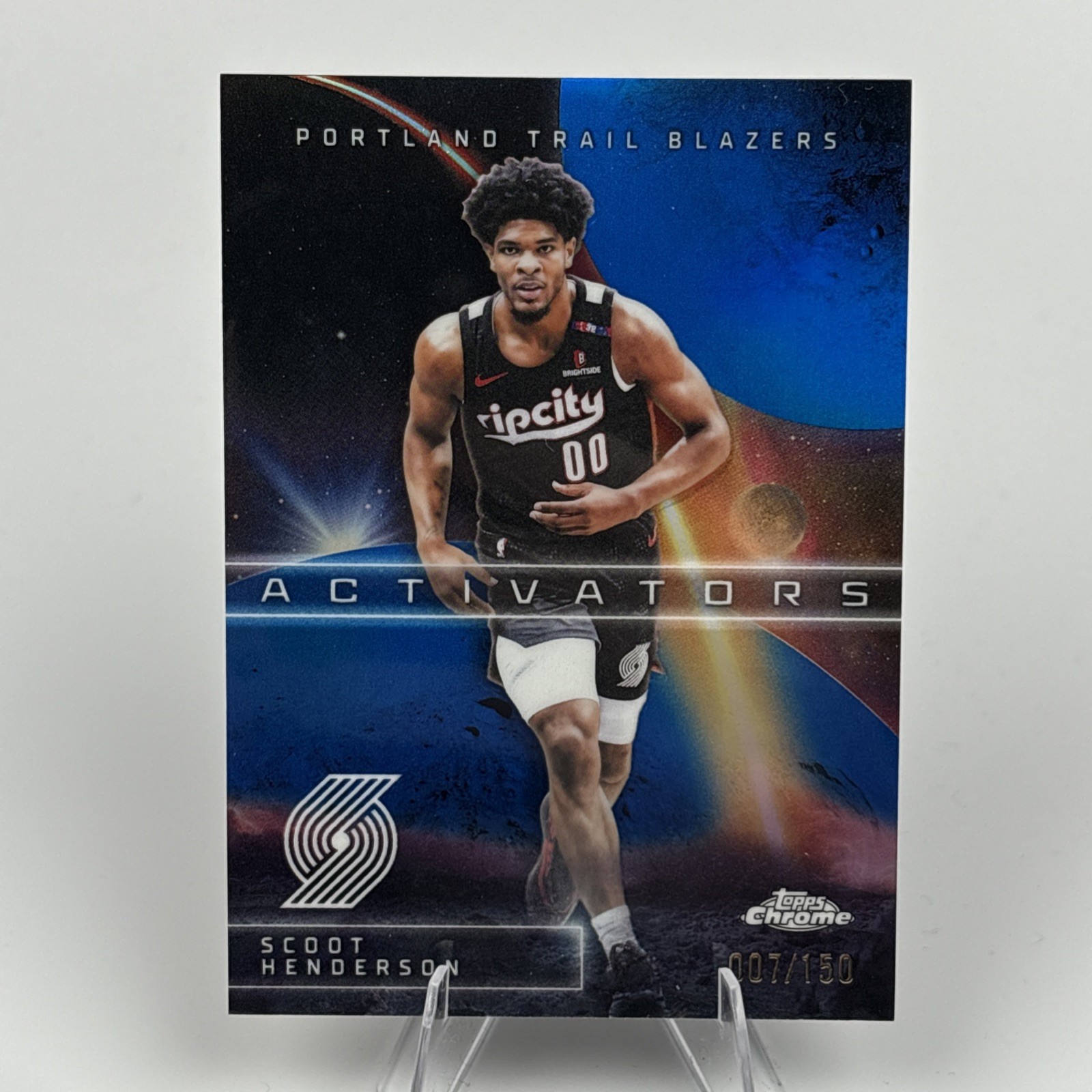 2025-26 Topps Chrome Update Scoot Henderson Activators /150