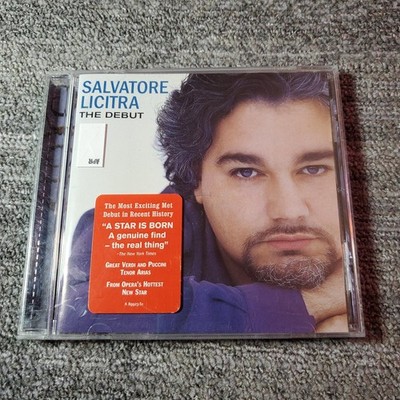 Salvatore Licitra - The Debut CD 2002 Opera Tenor Sony Classical