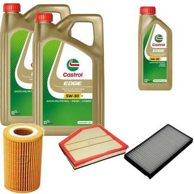 Inspektionspaket Castrol EDGE 5W-30 M Engine 11L für BMW 5er Touring 535d