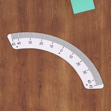 Fraiseuse rapporteur polyvalent outil de mesure en métal argenté