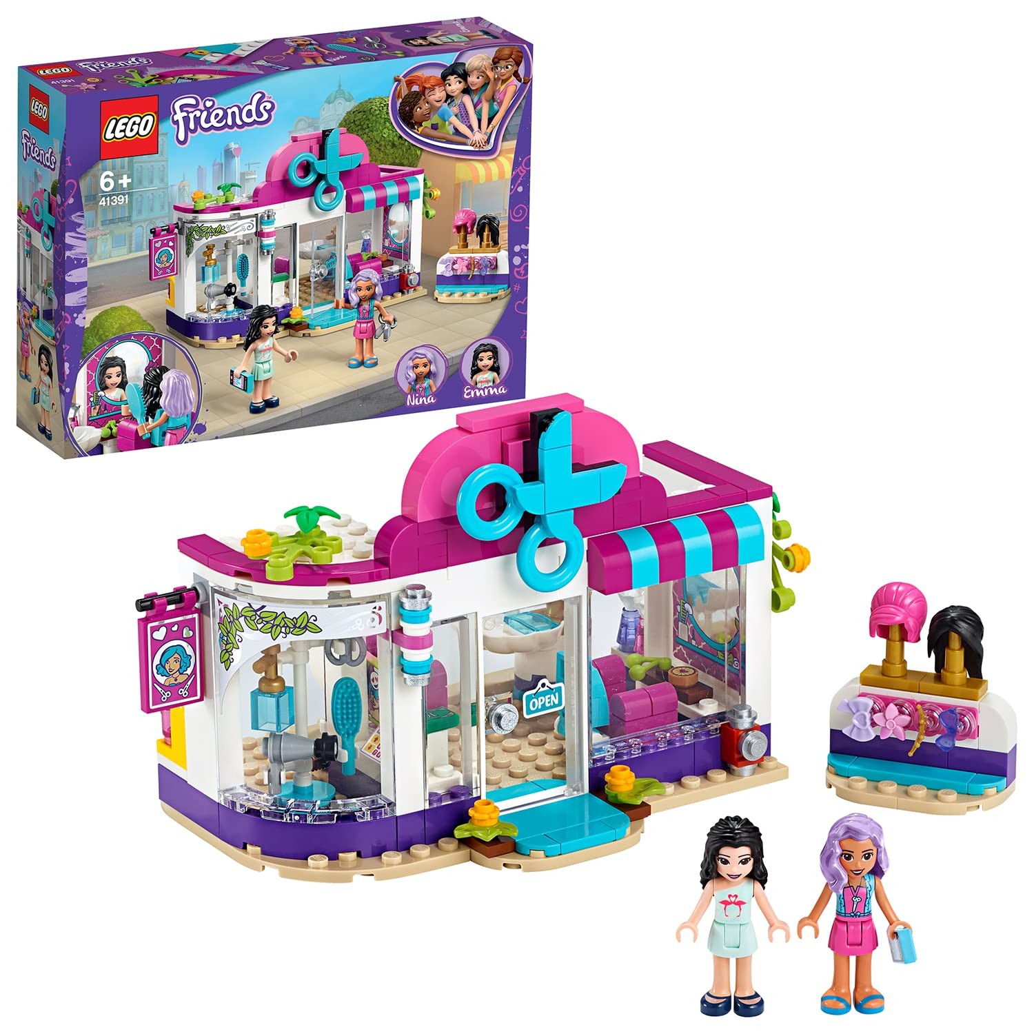LEGO Friends Heartlake City Hair Salon (41391) - Rare NEW SEALED Quick Post - Image 5