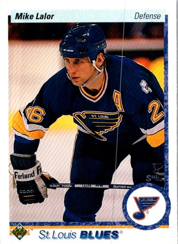 1990 Upper Deck Mike Lalor #40 card