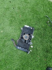 KTM RC 125 2014 Radiator With Fan 