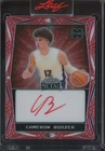 2024 Leaf Metal Prismatic Red Cameron Boozer 6/199 Auto Autograph