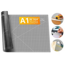 Large Self Healing Cutting Mat: 24" x 36" Double Sided 5-Ply Hobby Mat, A1 Ro...