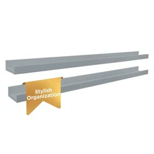 Floating Shelves for Wall, Engineered Wood Picture Frame Wall Shelves, Easy t...