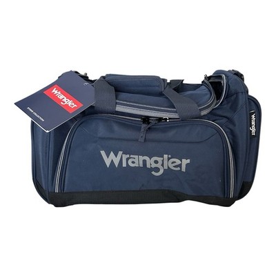 NWT Wrangler Ryder Collection Navy Duffel Bag Gym Travel Weekender Overnight