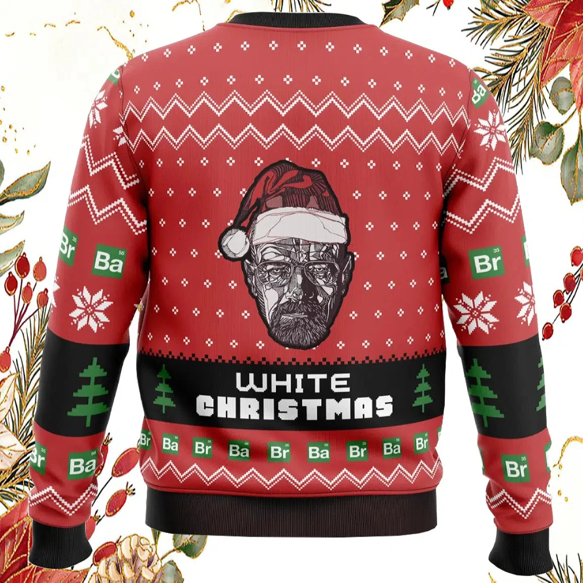 White Christmas Breaking Bad Ugly Christmas Sweater