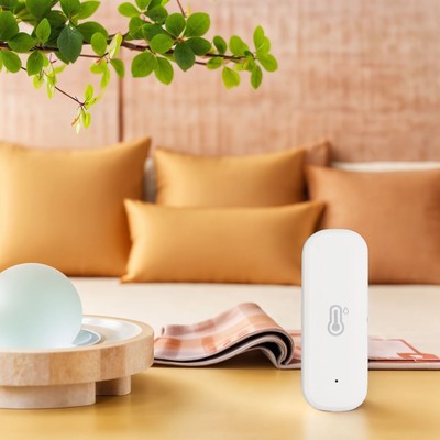 WIFI Connected Temperatur- und Feuchtigkeitsmelder für intelligente Wohnräume