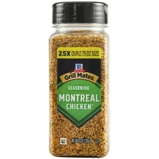 McCormick GRILL MATES Montreal Chicken Seasoning - 8.0 oz Bottle, Gluten Free