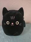 Squishmallow 8 " inches Jamal The Black Cat Plush Toy Hot Topic Edition NEW NWT — photo 1