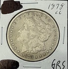 1878-CC Morgan Silver Dollar $1 VF Details Very Fine Carson City Mint