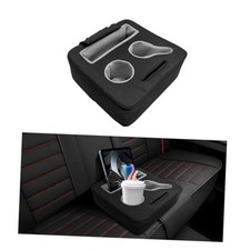 Car Back Seat Organizer, Leather Automotive Rear Seat Couch Cup Holder