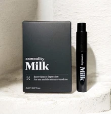 NEW NIB Commodity MILK Perfume Scent Space EXPRESSIVE Sample Spray 2ml/0.07oz