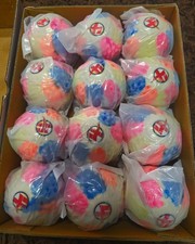 Field Hockey Street 12 Ball Set New Dimpled Rainbow All Weather  2.75