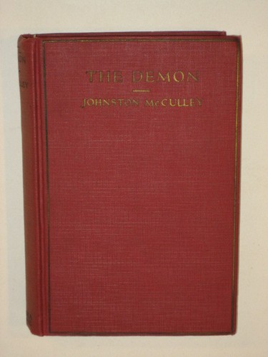 McCulley THE DEMON Chelsea House 1925 HC