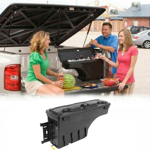 Truck Bed Storage Tool Box For 20-22 Jeep Wrangler Gladiator Left Driver Side - Picture 3 of 20
