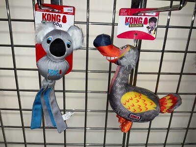 KONG WUBBA ZOO KOALA L KONG BALLISTIC VIBEZ BIRD X DOG