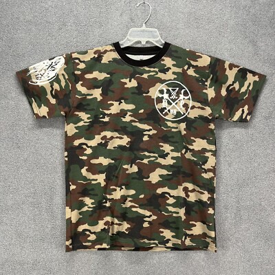 Black Paradise T-shirt Heavy Metal Tee Unisex Logo Camouflage 2017 New