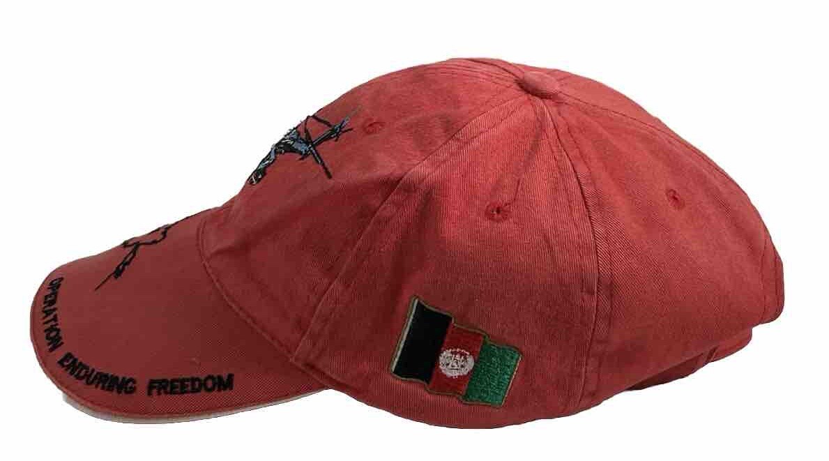 Operation Enduring Freedom Hat Cap Strap Back Hel… - image 4