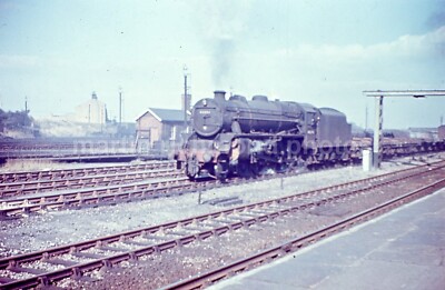 Black Five 4-6-0 auf Güterzug Duplikat Dia BRMR86