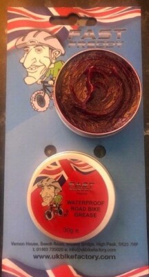 ROT LITHIUMFETT 30g Topf für Lager Zahnräder Gewinde - Straße, MTB Fahrräder & Fahrräder