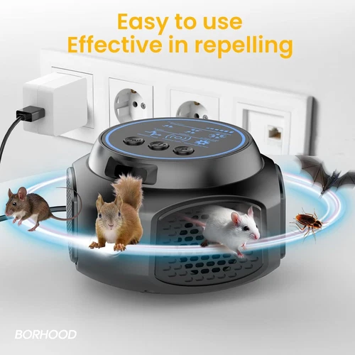 Pest Repeller Ultrasonic Electronic Mouse Rat Mosquito Insect Rodent Control New - Picture 5 of 21