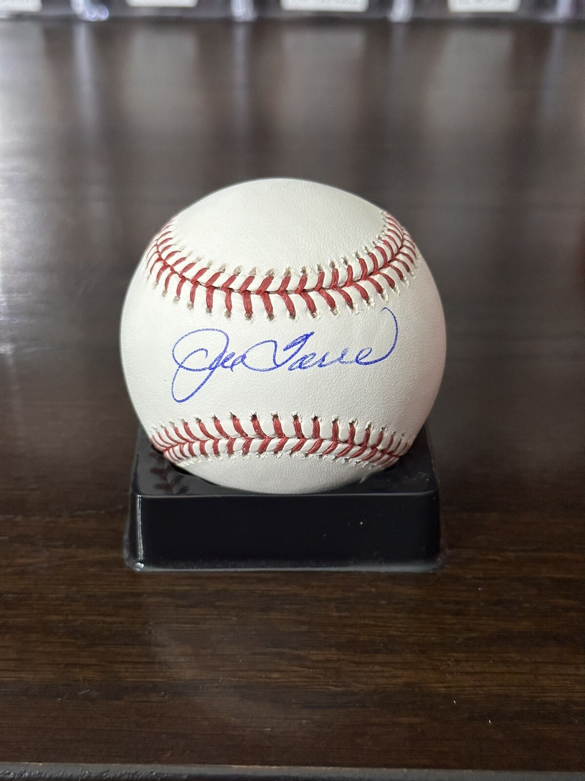 Joe Torre Autographed Signed New York Yankees 2000 World Series Baseball Beckett 