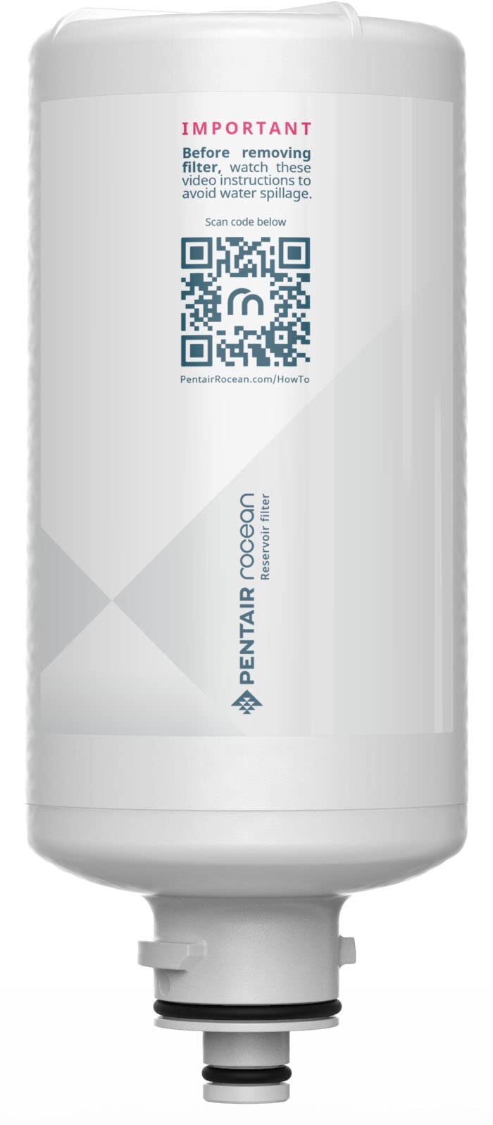 Pentair Reservoir Replacement Filter Cartridge for Countertop Tap Water Filte...