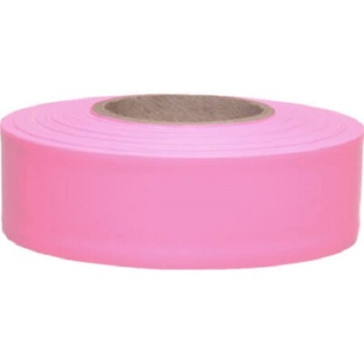 Flagging Tape Ribbon For Survey Construction-pick color SINGLE ROLL