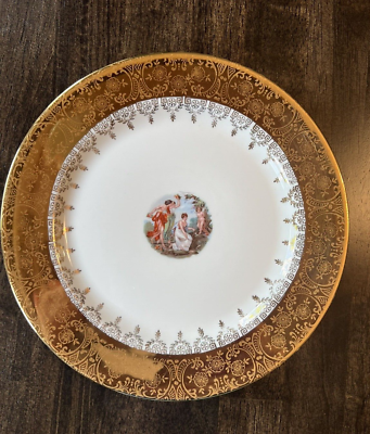 Vintage edge wood warranted 22k plate Edgewood China Warranted 22 Karat Gold Antique Vintage  main image 4