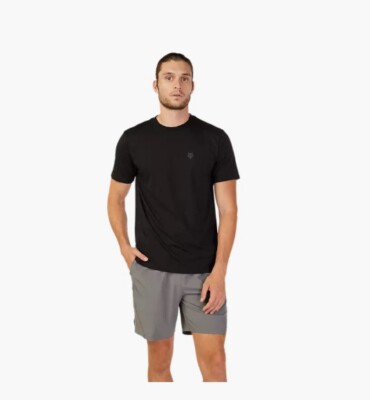 Fox Racing Men's Forums Tech Short Sleeve T-Shirt Small Black  30723-001-S