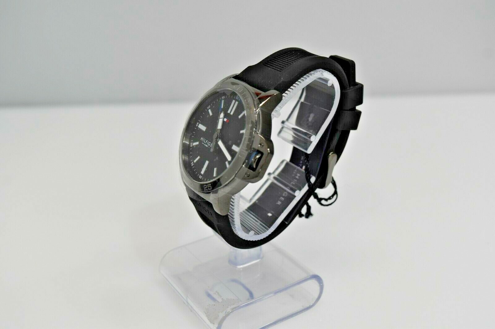 Tommy Hilfiger Diver Silicone Mens Watch 1791587 for sale online 