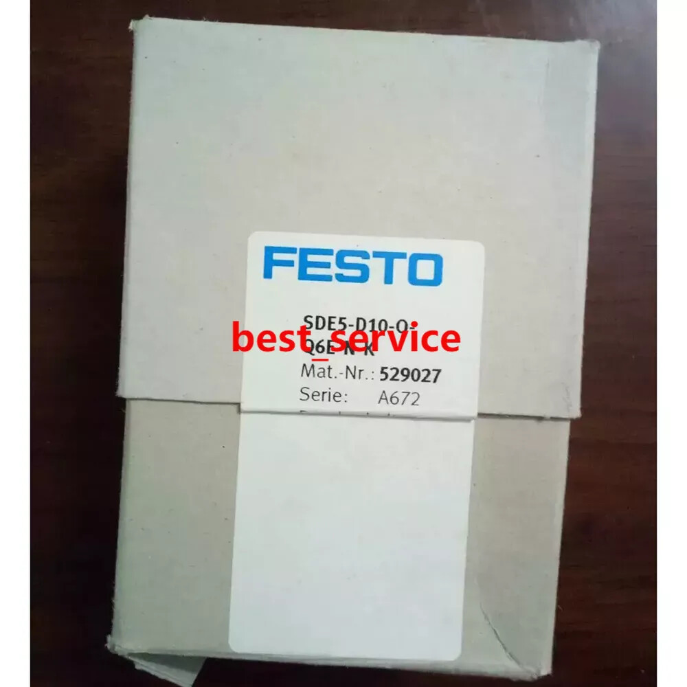 New FESTO SDE5-D10-O-Q4E-P-K 529027 Pressure Sensor #AZ