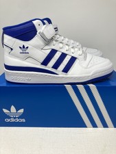 Size 10 - adidas Forum Mid White Royal Blue 2021 for sale online | eBay
