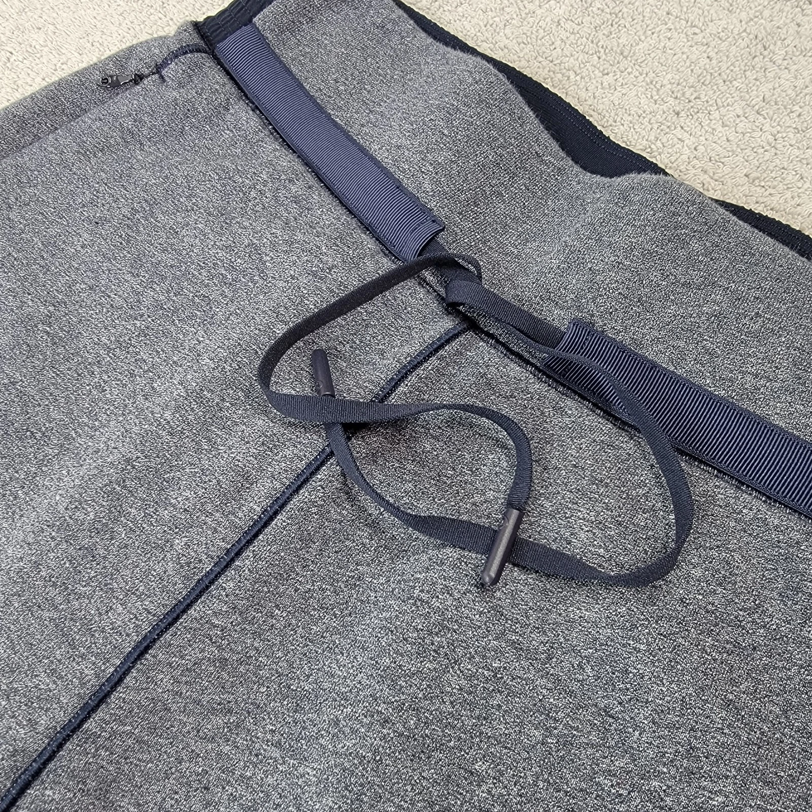 lululemon heather blue drawstring pockets comfortable pants