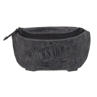Satteltasche Motorrad Fahrrad Leder Jack's Inn 54 Mustang schwarz
