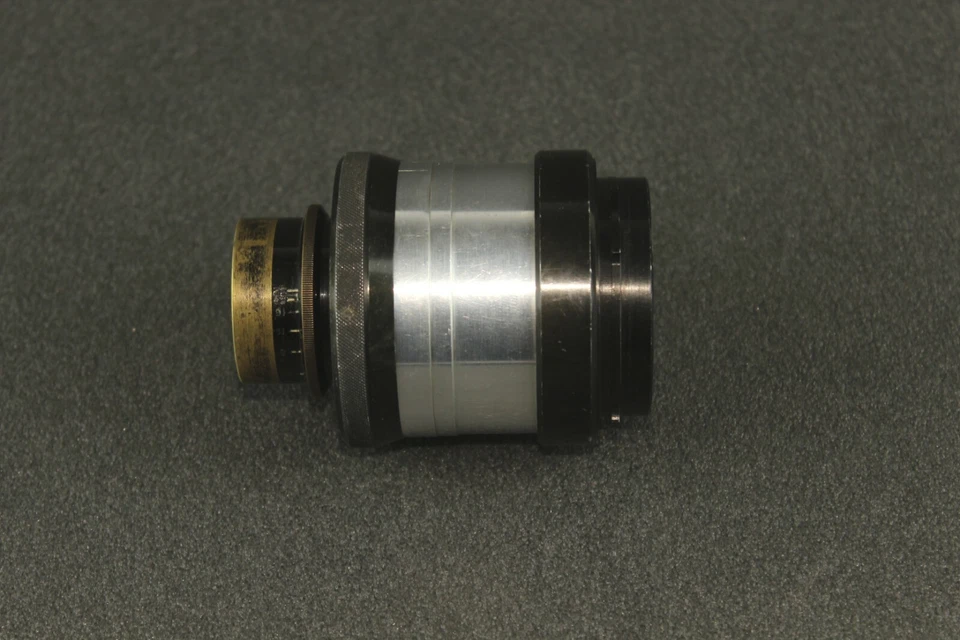 Lens Tessar Zeiss 1 : 4,5 F - 15 cm E Krauss Paris Mount M45 - Pentacon Six - Image 3 of 4