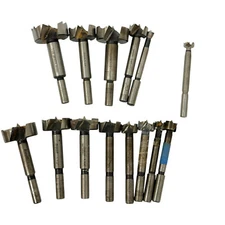 Famag, Irwin, Freud and Assorted Forstner Bit Set, Wood Drill Bits, 14 Pcs