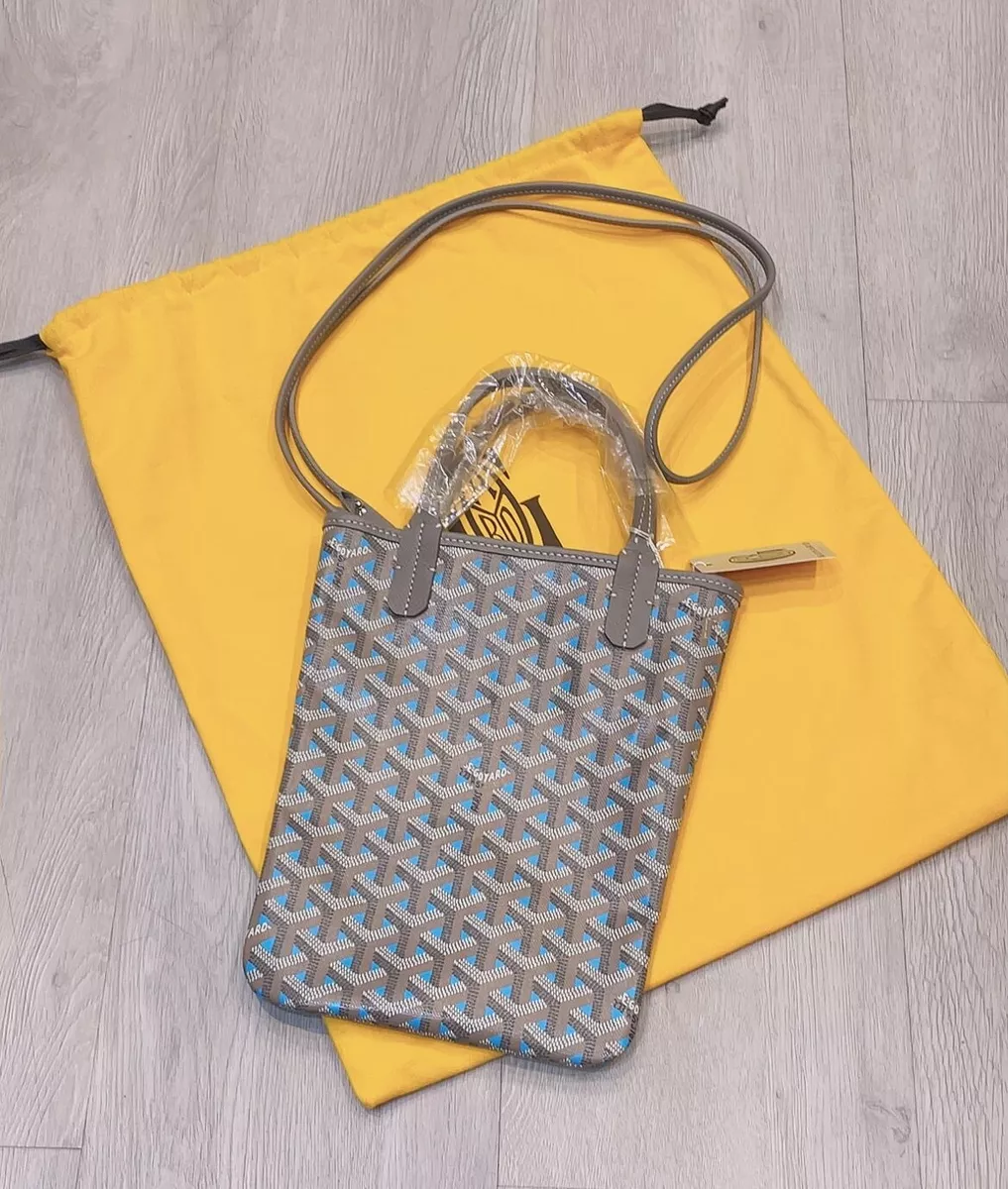 GOYARD-Goyard Poitiers Claire-Voie Bag PM Yellow