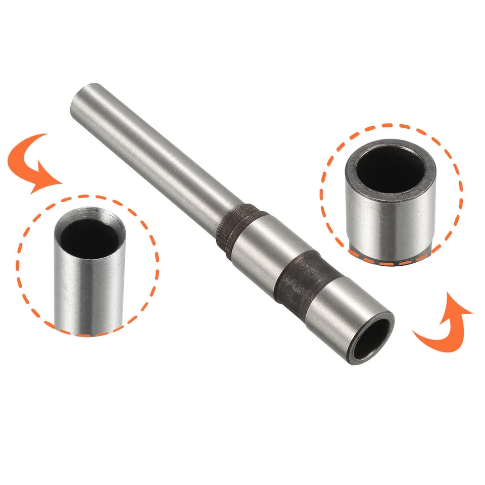 Hollow Paper Drill Bit 8mmx75mm for Straight Shank Punch Punching Machine 2pcs - Изображение 3 из 4