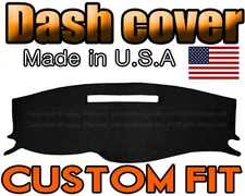 fits 2000-2005 CHEVROLET IMPALA DASH COVER MAT DASHBOARD PAD USA MADE /  BLACK