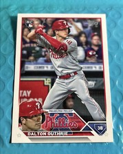 2023 Topps Series 2 #398 Dalton Guthrie Phillies Rookie RC Baseball Card