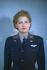 JACQUELINE COCHRAN AVIATION PIONEER FOUNDER OF WASP & WAAC 4X6 COLOR POSTCARD