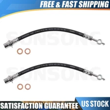 Brake Hydraulic Hoses Rear Sunsong fits Ford Fusion 2009-2012