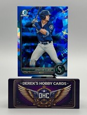 2022 Bowman Chrome Draft Sapphire Jonatan Clase #BDC-30 - Seattle Mariners